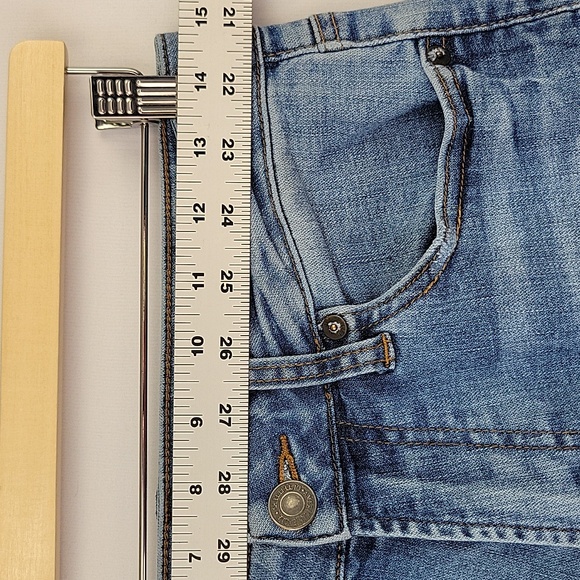 American Eagle Outfitters Slim Straight Leg Jeans Lt Wash Size 29x30 - Picture 7 of 14